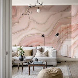 Magnificent Marble De Luxe Blush Pink