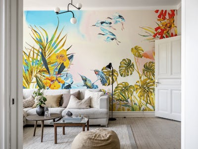 Birds in the paradise