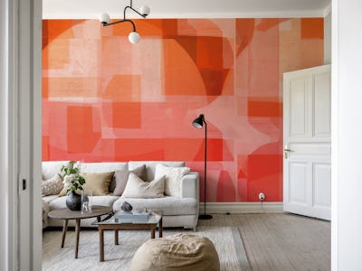 Abstract Vermilion Blend