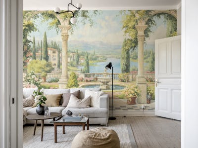 Italian Garden Painting
