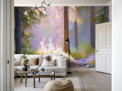 Sunlit Woodland Dream