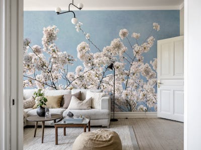 blue sky blossoms