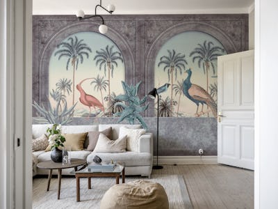 Sultans Palace With Birds