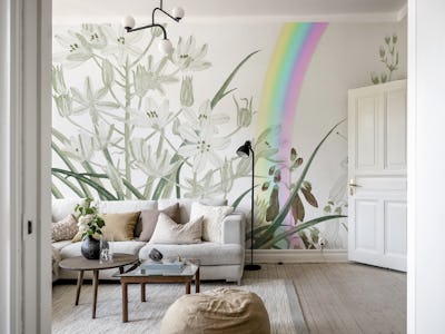 Rainbow Garden Floral