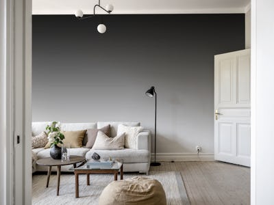 Black Grey Ombre Wallpaper