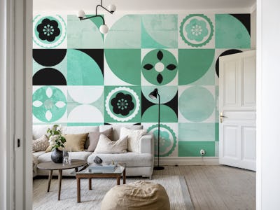 Mid Century Modern Meadow