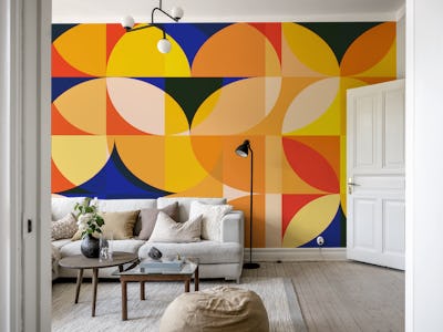 Vibrant Mid Century Bauhaus
