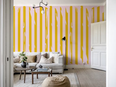 Golden Streaks Decor
