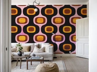 Positive Space Mid Century Geometry