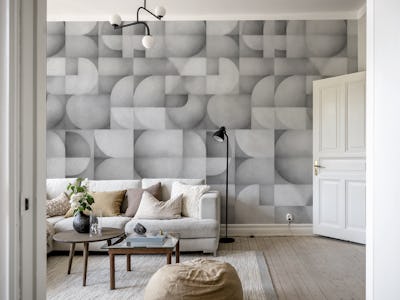 Mid Century Modern Concrete Pattern