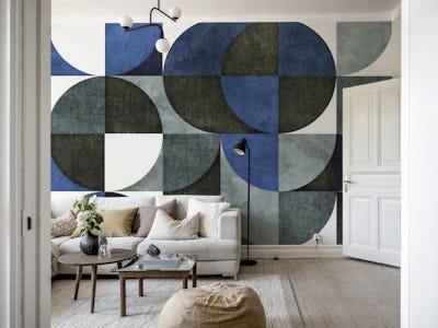 Modern Geometric Blues