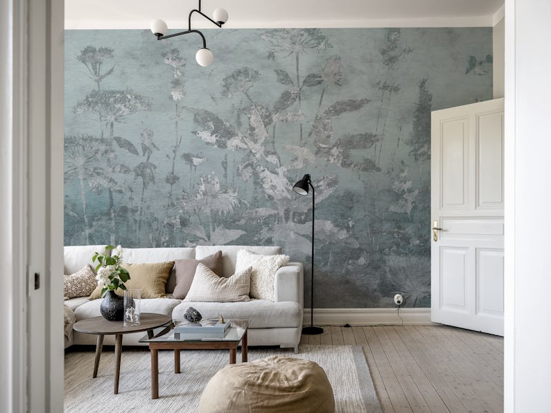 Antique Herb Garden Statement Wall