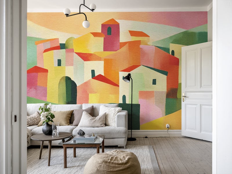 Vibrant Village Toscana Landscape