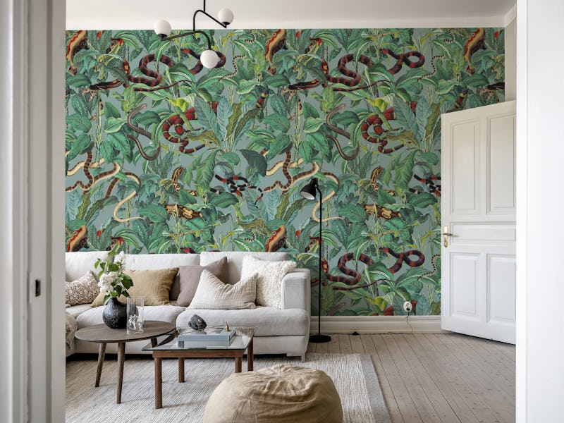 Leaf and Snake pattern