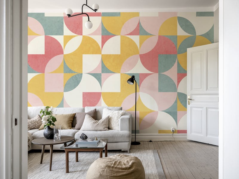 Colorful Mid Century Abstract