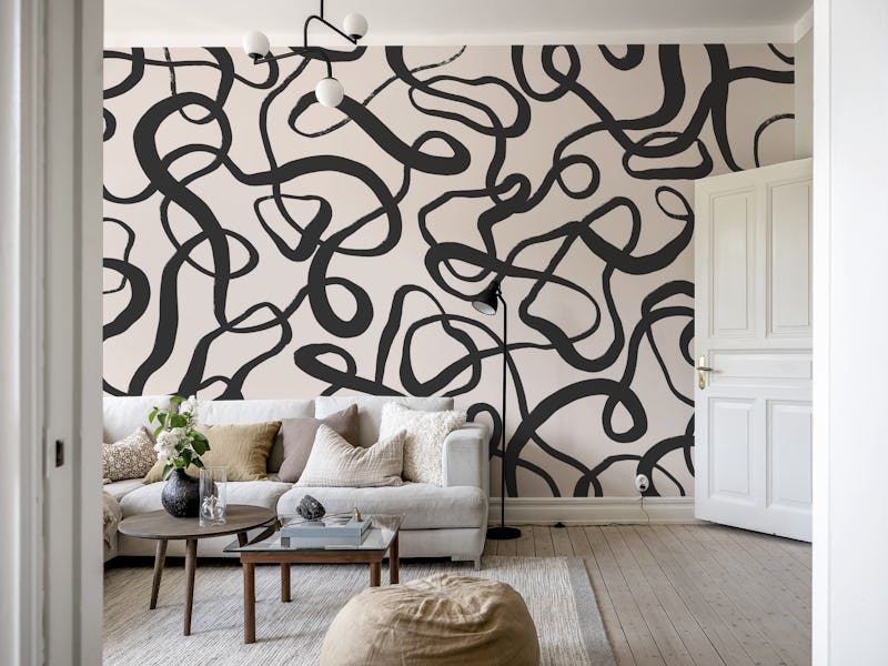 Wriggled Lines Square