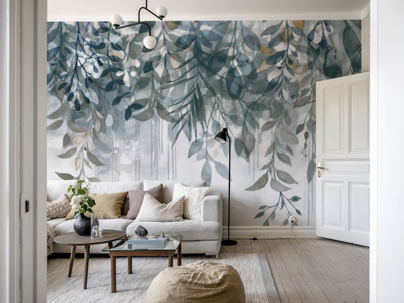 The Hanging Gardens Teal Grey