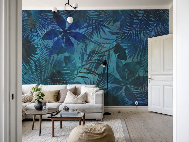 Dark Blue Jungle
