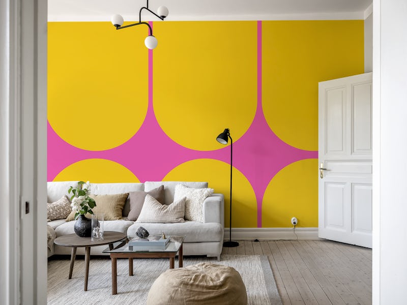 Color Block Mid-Century Arches