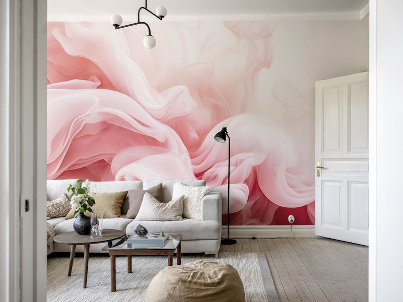 Elegant Blushing Pink Flow