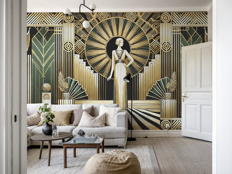 Golden Twenties Flair in Art Deco
