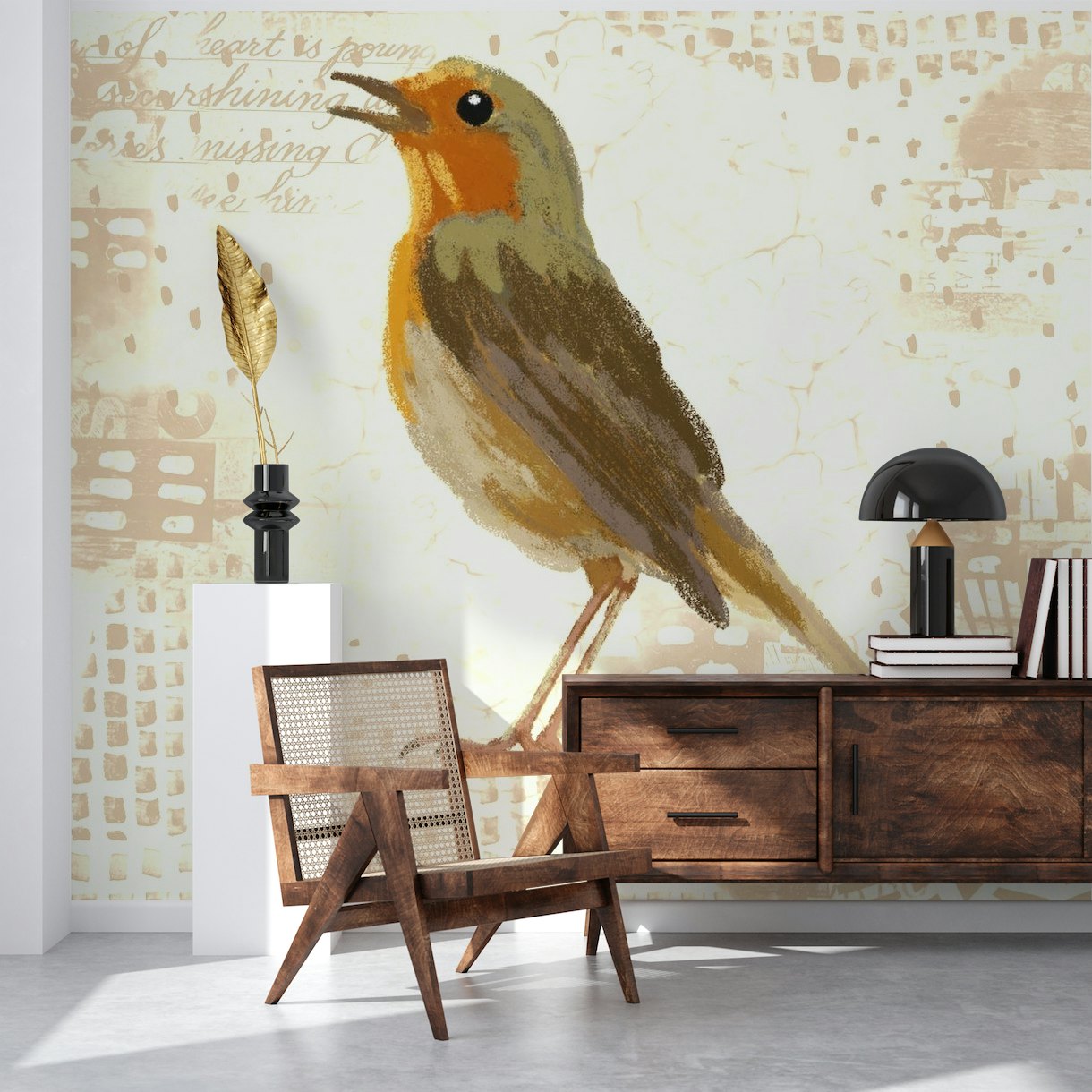 robin bird wallpaper