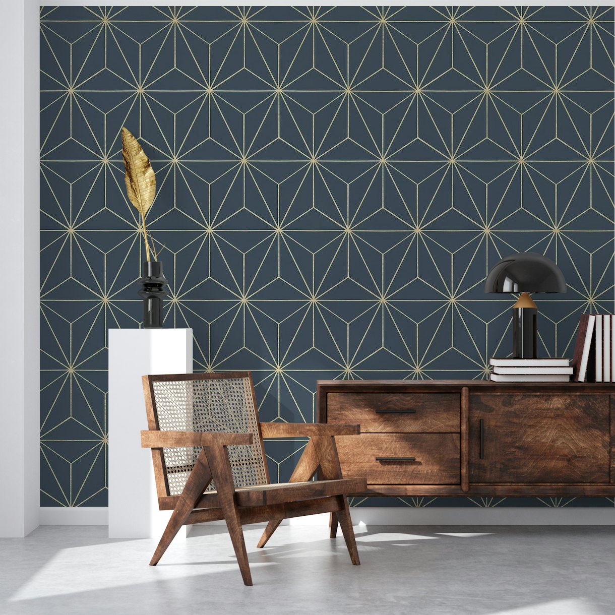 Geometric Glamor 4 wallpaper