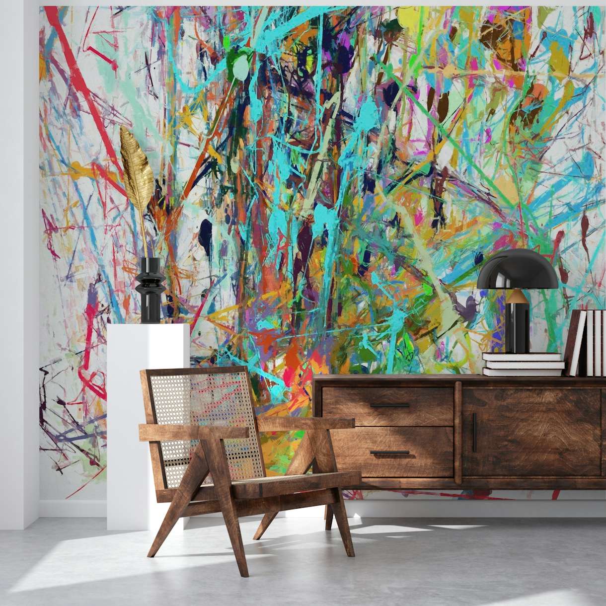 Pollock Wink 7 wallpaper