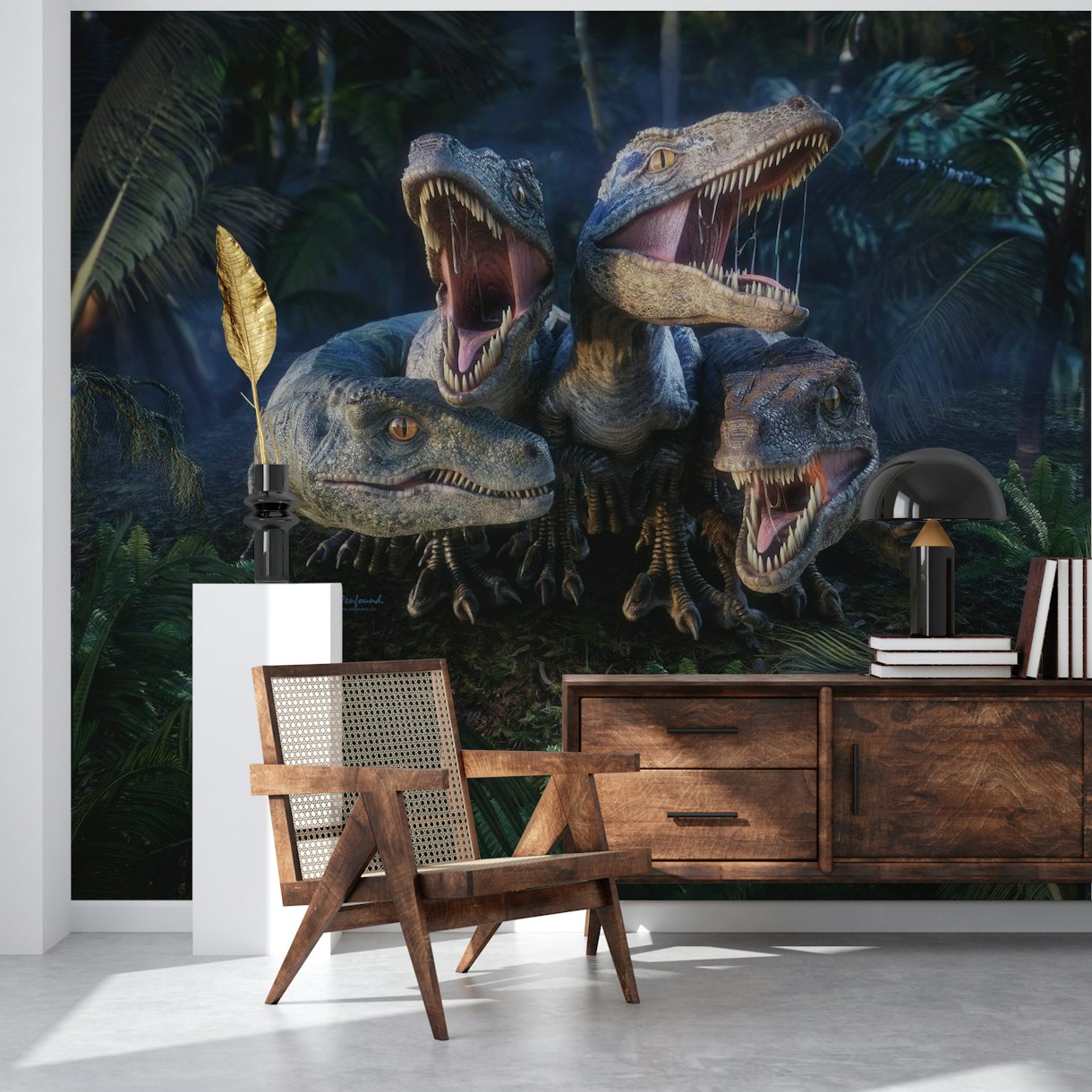 Raptor Squad Wallpaper - Buy Online at Happywall