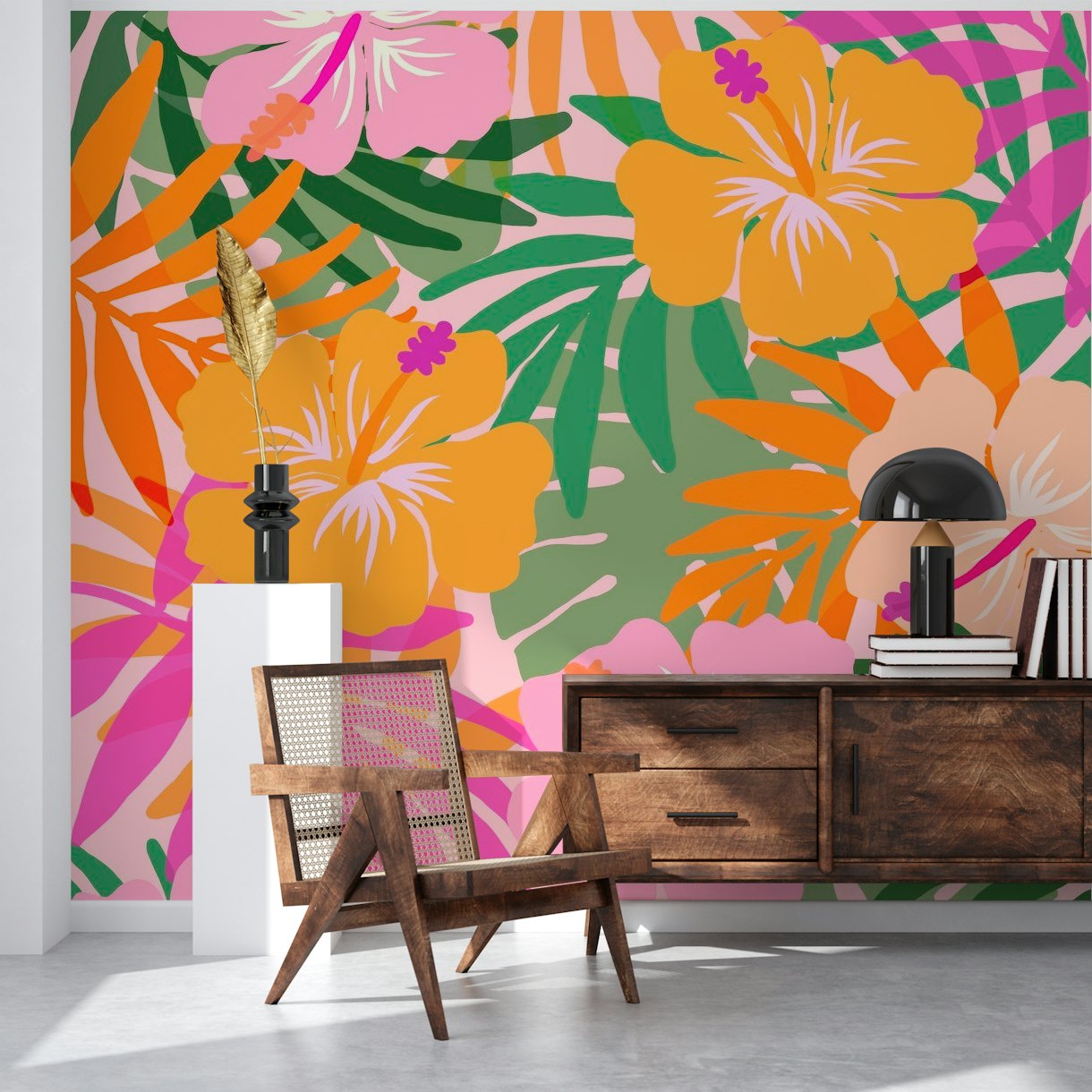 Tropical Bloom wallpaper