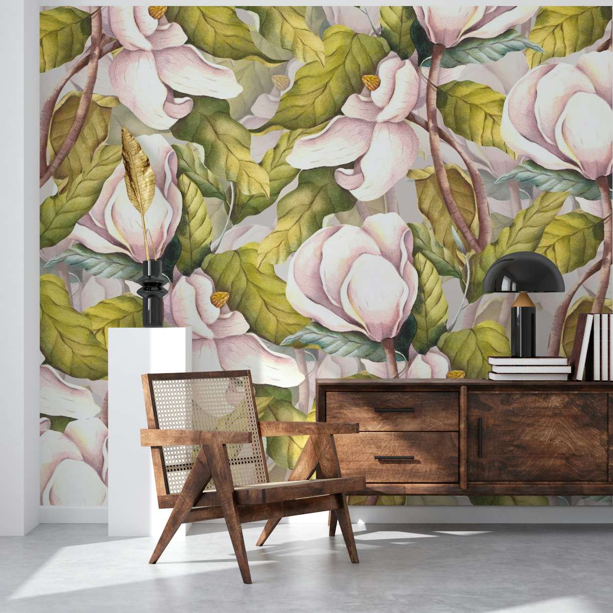 Magnolia Branches wallpaper