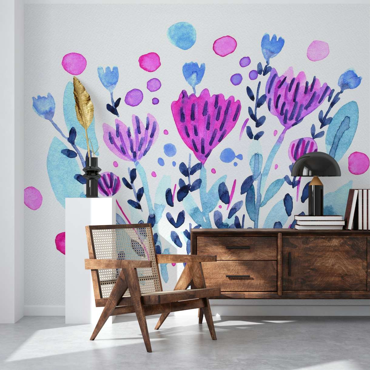 Cute wild flowers wallpaper