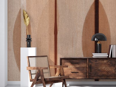 Earthy Geometric Harmony
