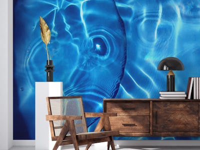 H2O Water abstract art