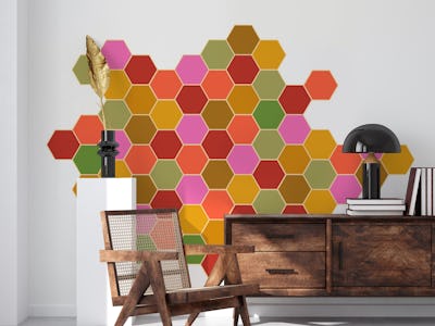 Beehive in Warm Colors