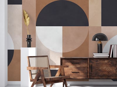 Modern art with circles 19