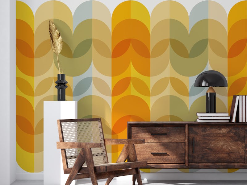 Japandi Mid Century Rainbow
