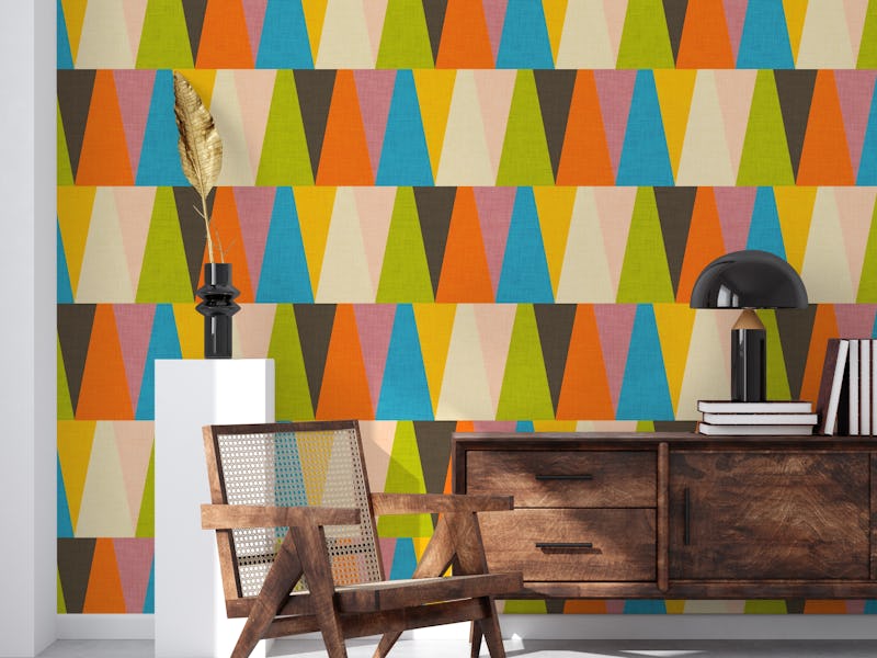 Retro Color Triangle