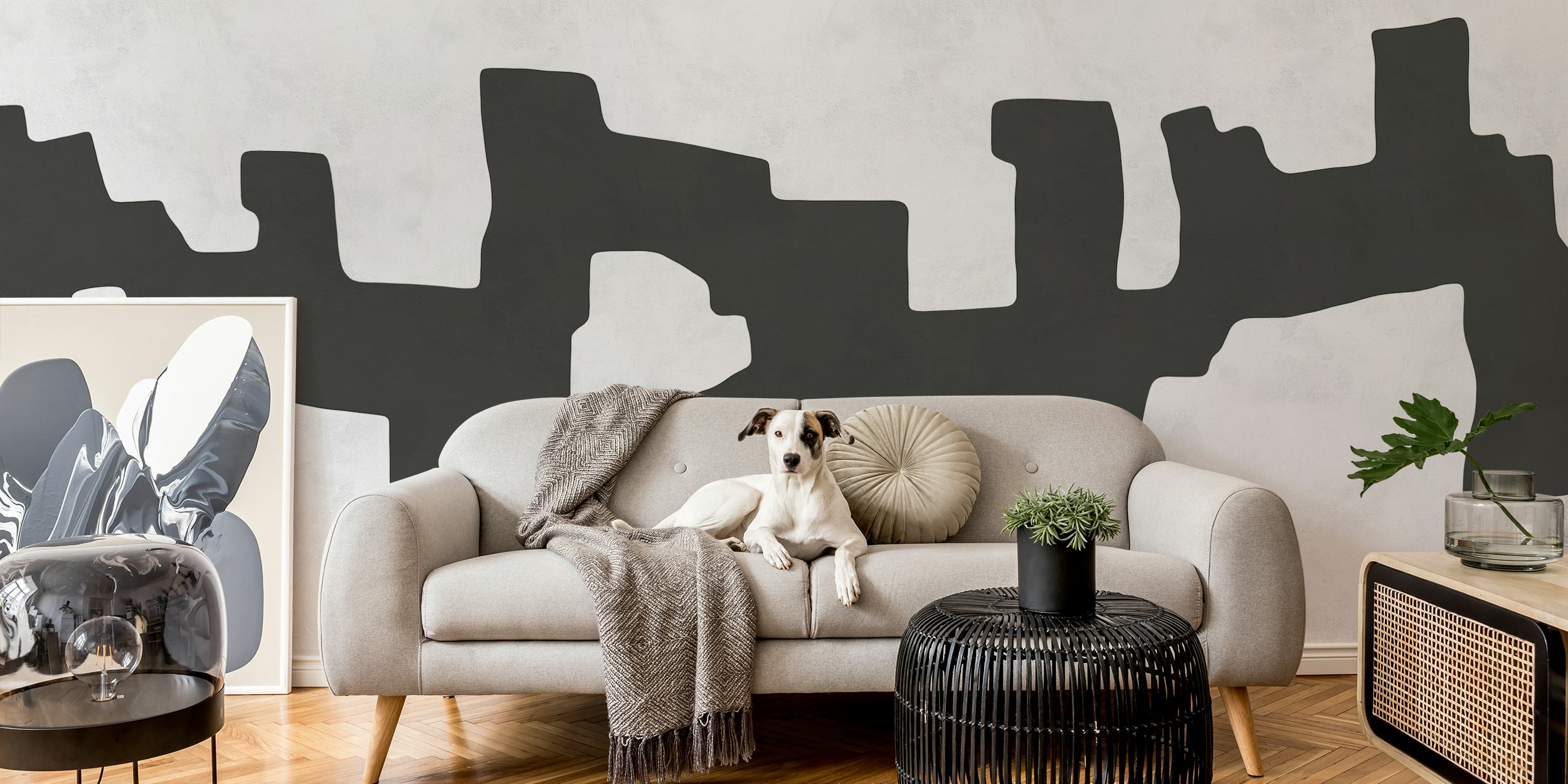 Expressionist modernity 10 tapetti huoneessa