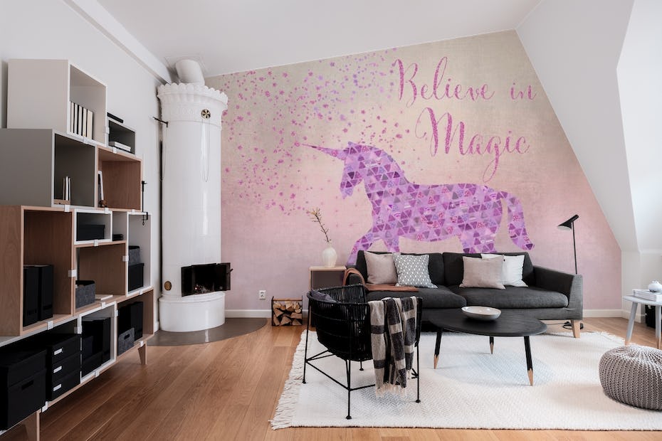 Buy Purple Glitter 2 Wallpaper Online - Happywall