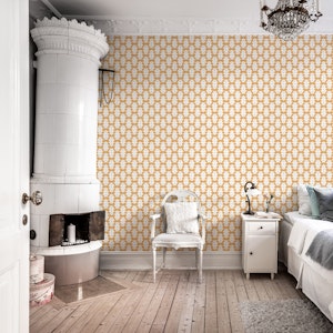 Oak Leaf Pattern Mustard