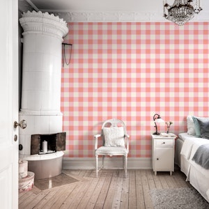 Peach Fuzz Checkered Theme