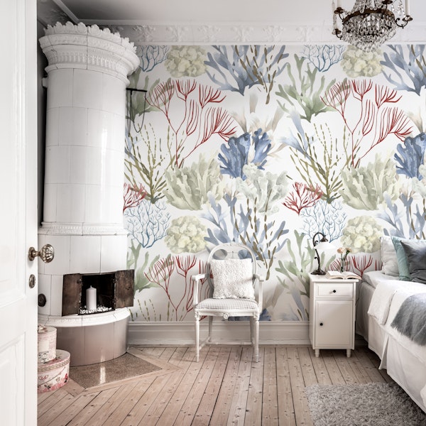 Watercolor Reef Pattern