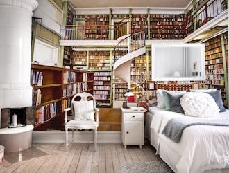 Cozy Book Shelf Library