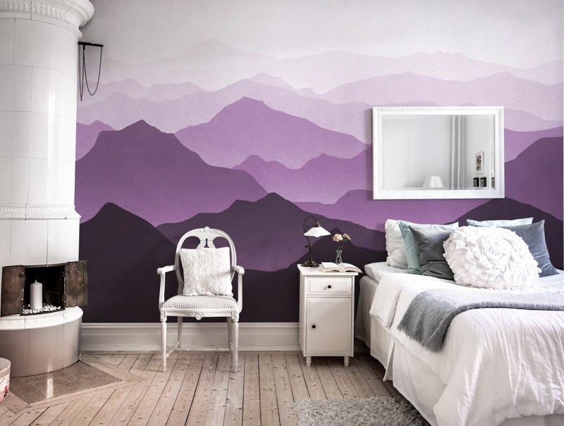 Purple mountains II