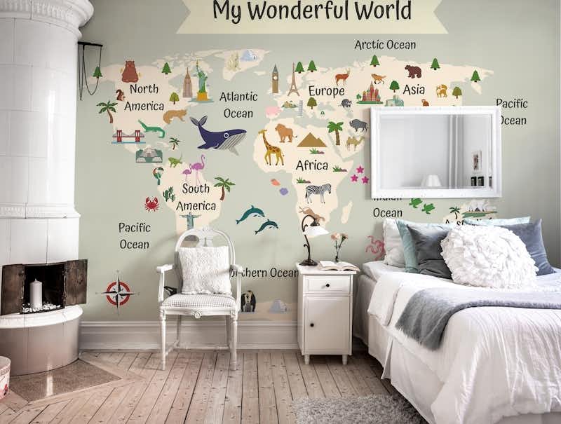 Nursery World Map