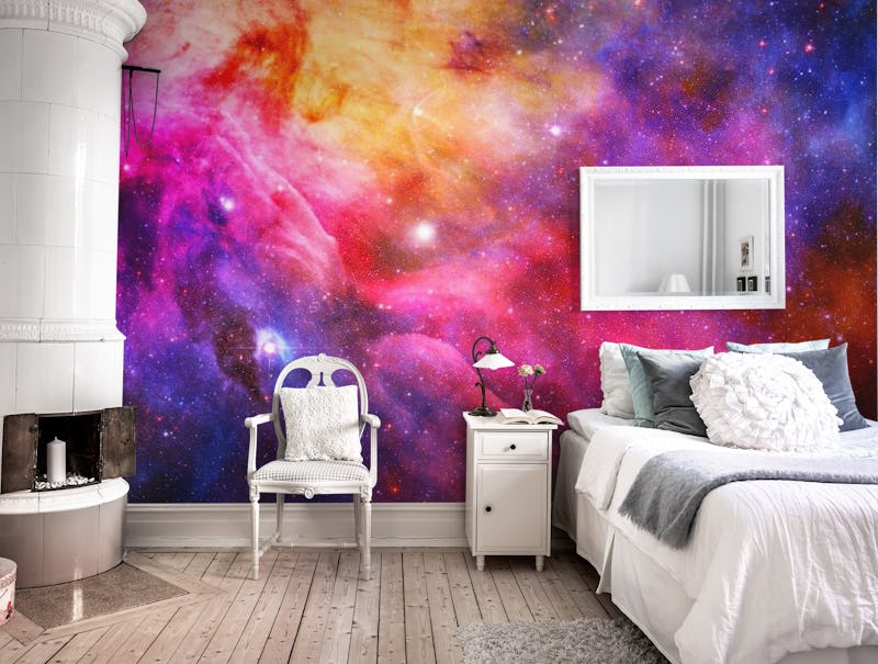 Outer space galaxy