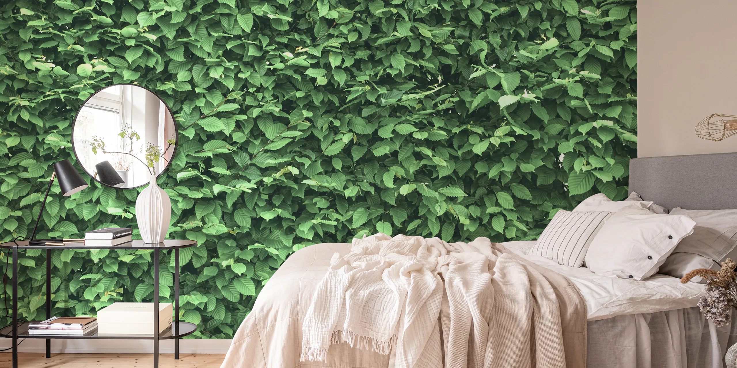 Shop Spring Leaves Wallpaper | Happywall