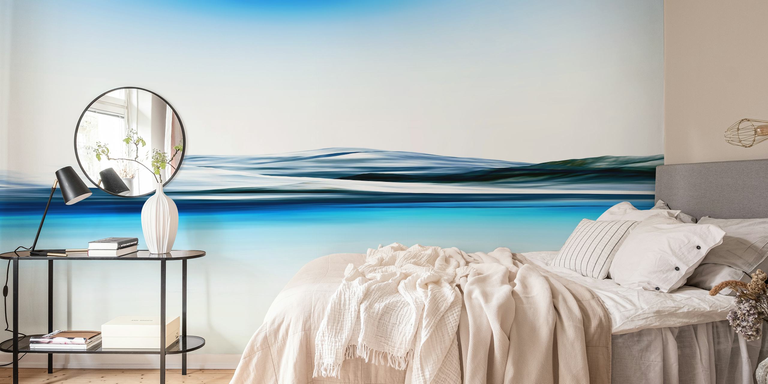 Magestic Mountain wallpaper in a room