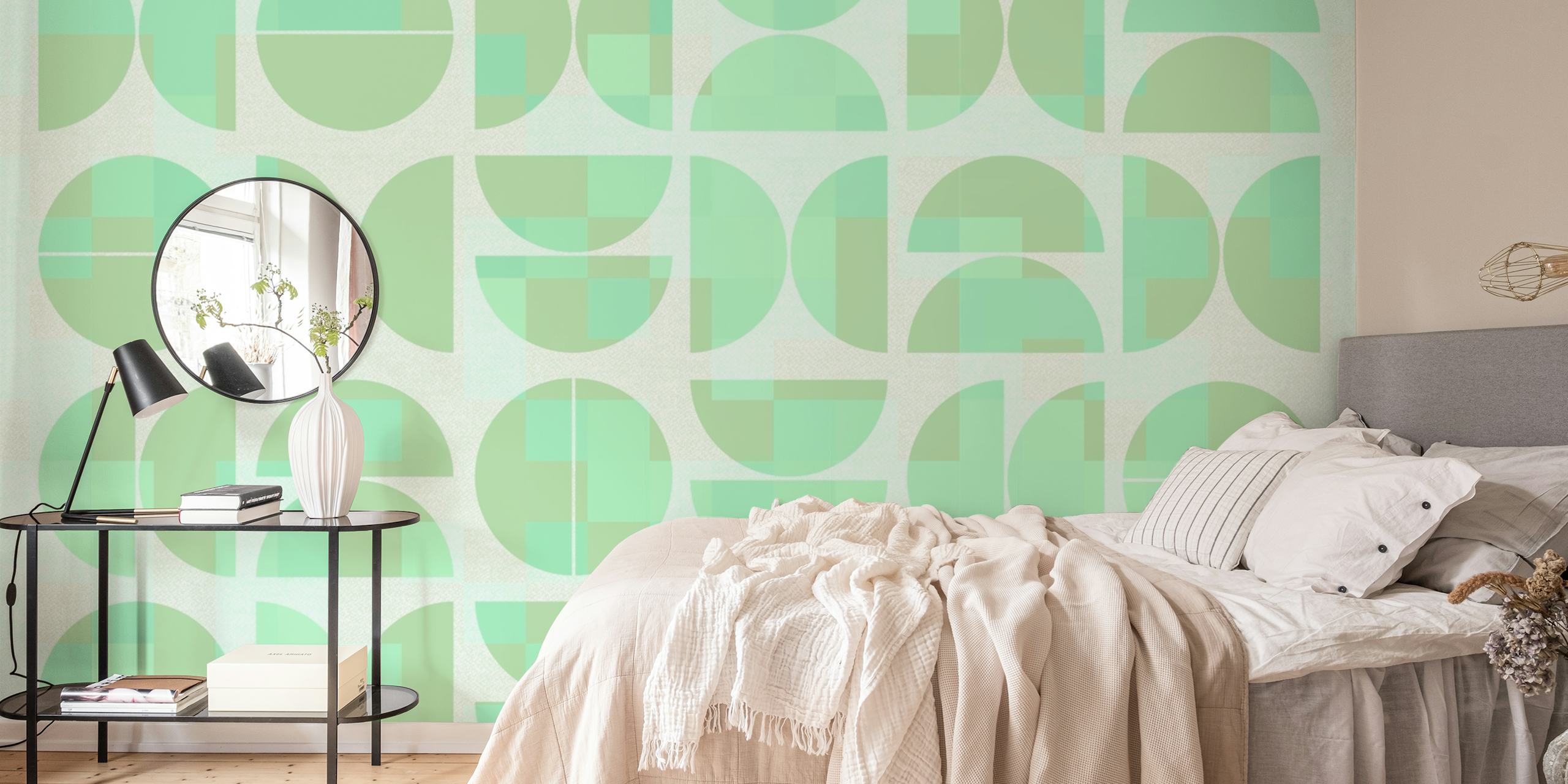 Design tapety Modern Pastel Bauhaus